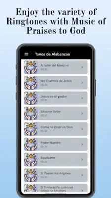 God Worship Ringtones android App screenshot 1